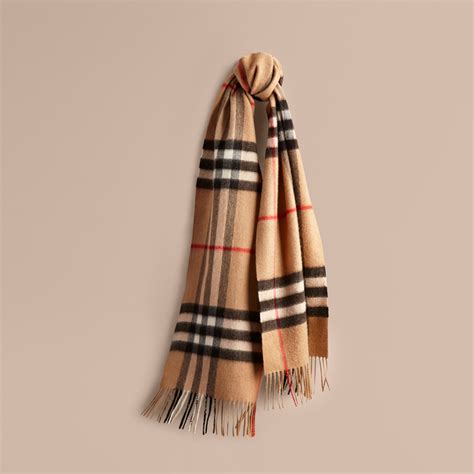 classic check burberry scarf